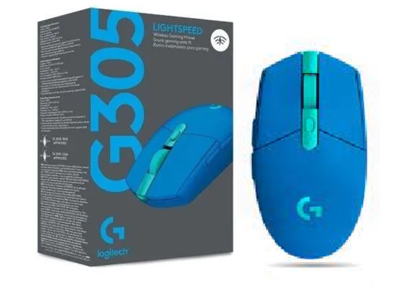 MOUSE INALAMBRICO LOGITECH G305 LIGHTSPEED 910-COLORES